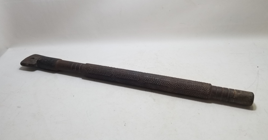 ÜZERİ USTA DAMGALI OSMANLI DÖNEMİ BÜYÜK BOY DEMİR METAL PARÇA