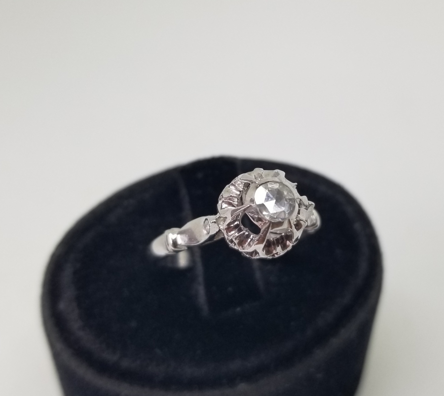 OSMANLI DÖNEMİ TEKTAŞ ELMAS YÜZÜK