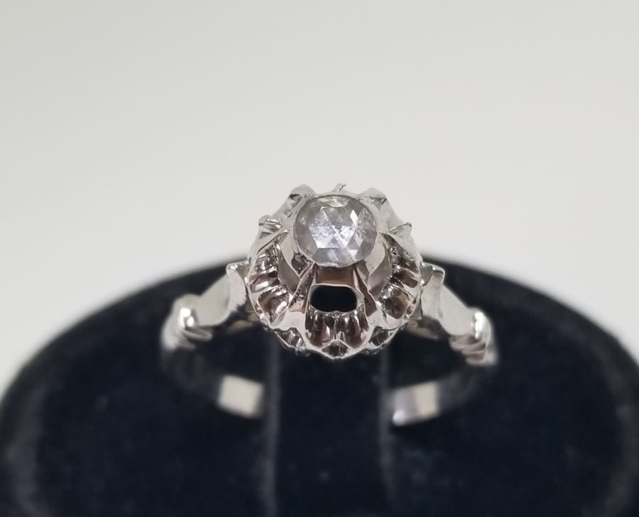 OSMANLI DÖNEMİ TEKTAŞ ELMAS YÜZÜK