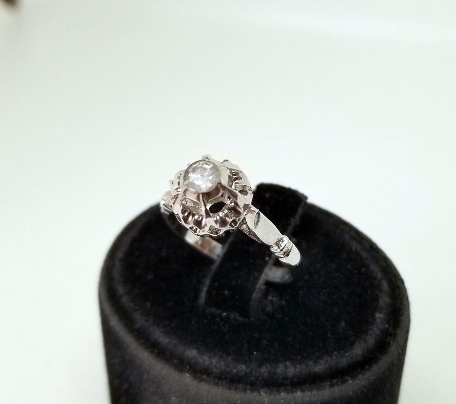 OSMANLI DÖNEMİ TEKTAŞ ELMAS YÜZÜK