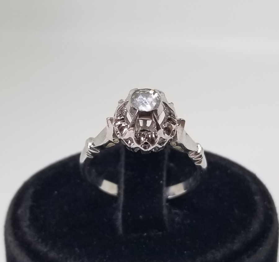 OSMANLI DÖNEMİ TEKTAŞ ELMAS YÜZÜK