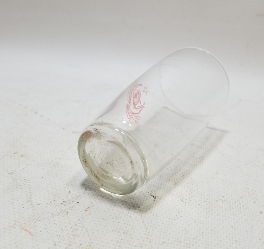 CUMHURİYET BAŞLARI ÇOK NADİR ÜZERİ BOZKURT VE AY YILDIZLI BARDAK