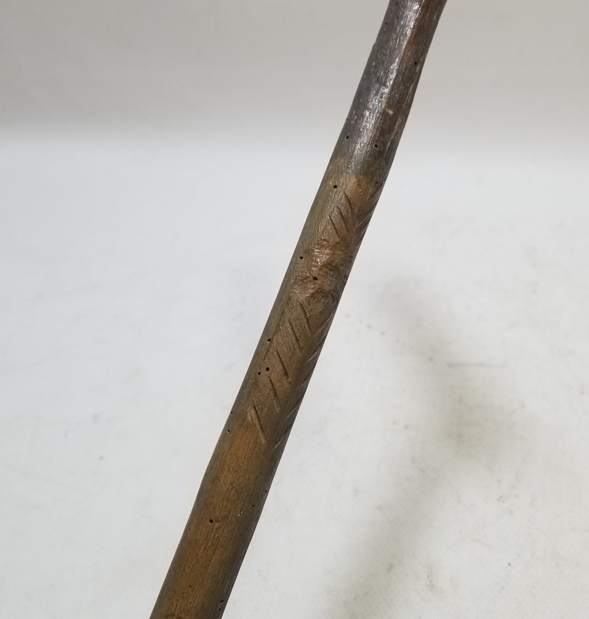 OSMANLI DÖNEMİ TUTMACI HAYVAN FİGÜRLÜ DERVİŞ BASTONU