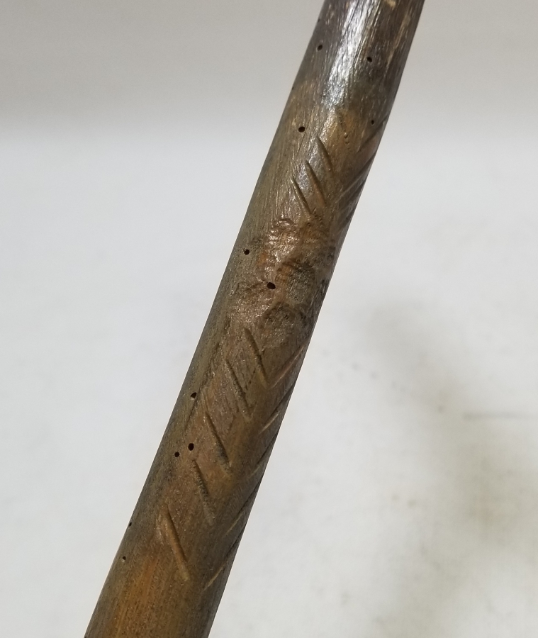 OSMANLI DÖNEMİ TUTMACI HAYVAN FİGÜRLÜ DERVİŞ BASTONU