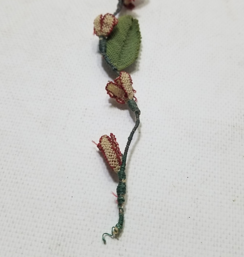 OSMANLI DÖNEMİ İĞNE OYALI KOZAK YÖRESİ NADİR GELİN ÇİÇEĞİ