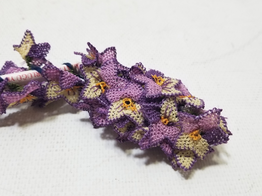 OSMANLI DÖNEMİ İĞNE OYA YAZMA KENARI