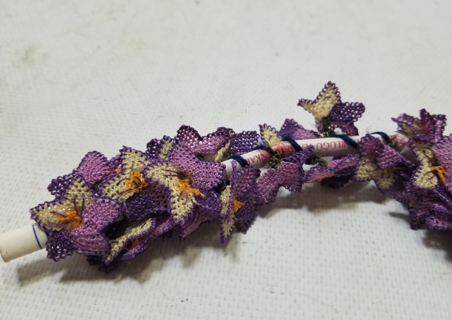 OSMANLI DÖNEMİ İĞNE OYA YAZMA KENARI