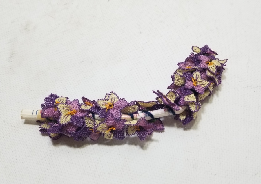 OSMANLI DÖNEMİ İĞNE OYA YAZMA KENARI