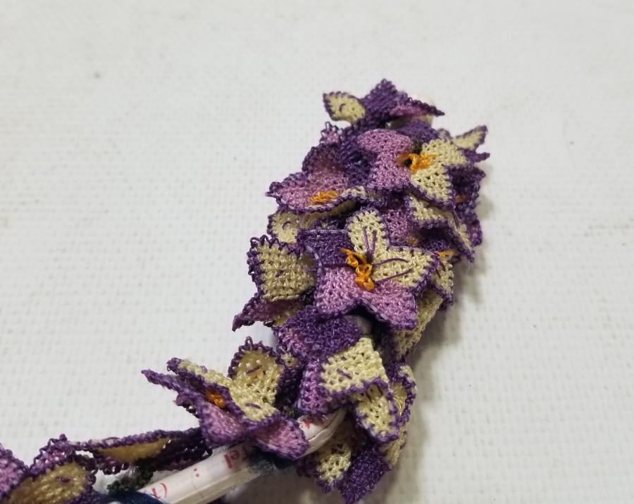 OSMANLI DÖNEMİ İĞNE OYA YAZMA KENARI