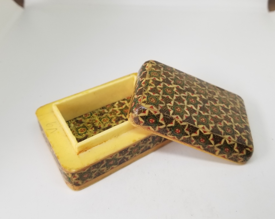 HATEM İŞİ ANTİKA KAPAKLI KUTU