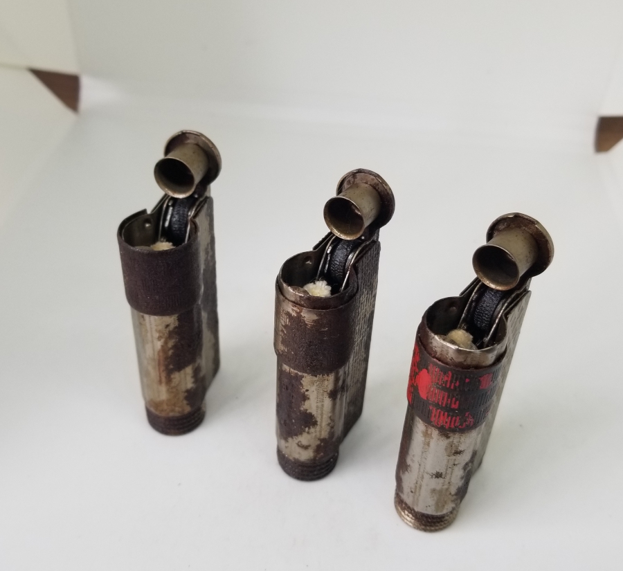 3 ADET ANTİKA MUHTAR ÇAKMAĞI