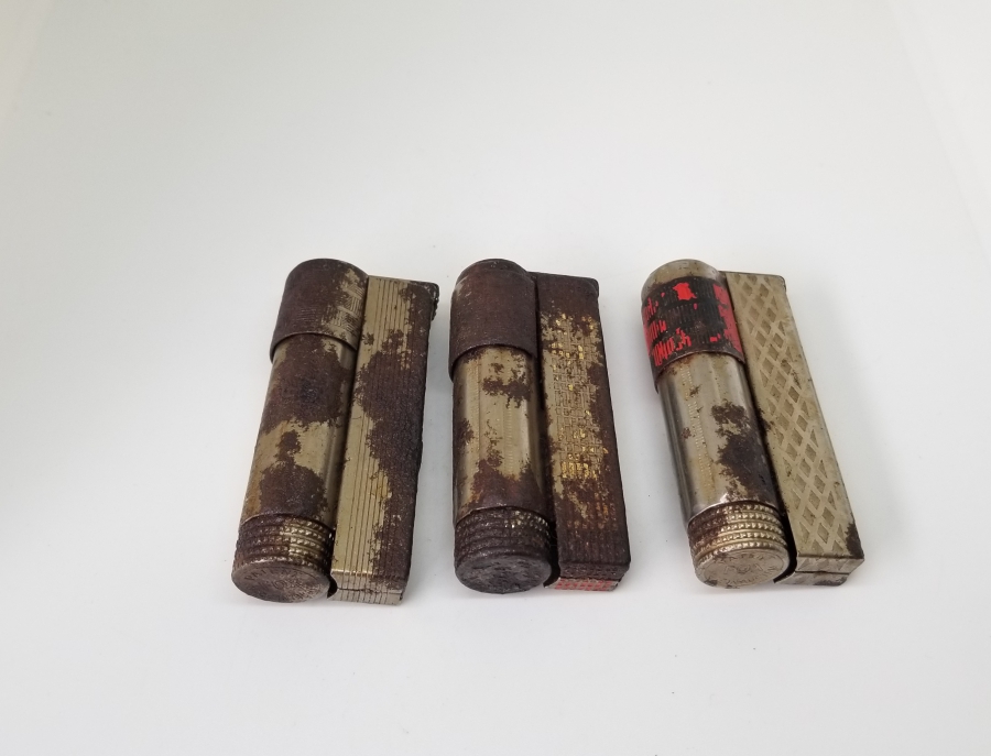 3 ADET ANTİKA MUHTAR ÇAKMAĞI