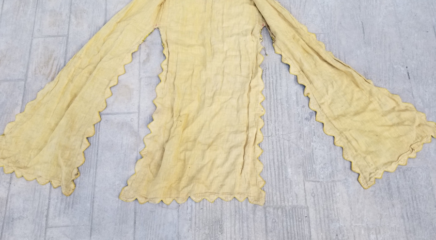 OSMANLI DÖNEMİ İPEK ELMASİYE HEREKE DOKUMASI GELİN ÜÇETEĞİ