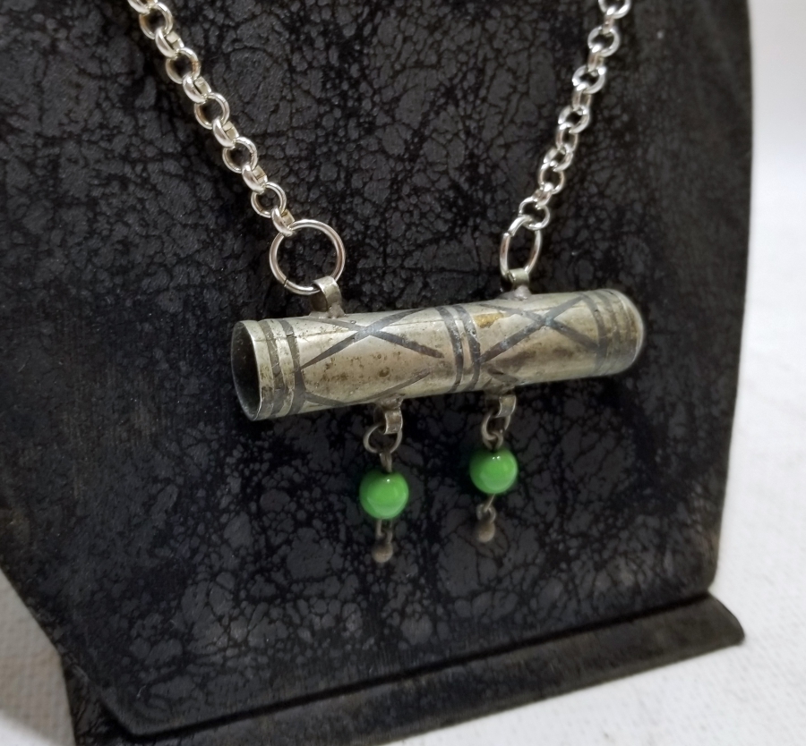 OSMANLI DÖNEMİ SAVATLI GÜMÜŞ HAMAYIL