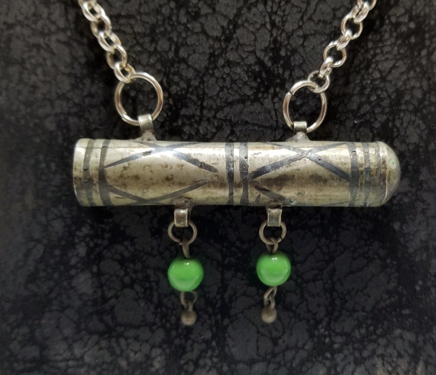 OSMANLI DÖNEMİ SAVATLI GÜMÜŞ HAMAYIL