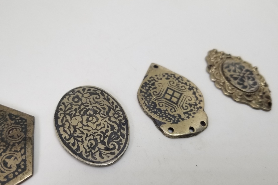 ANTİKA SAVATLI TAKI PARÇALARI LOTU