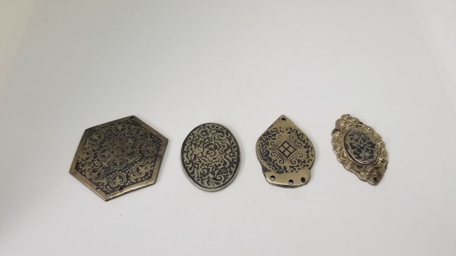 ANTİKA SAVATLI TAKI PARÇALARI LOTU