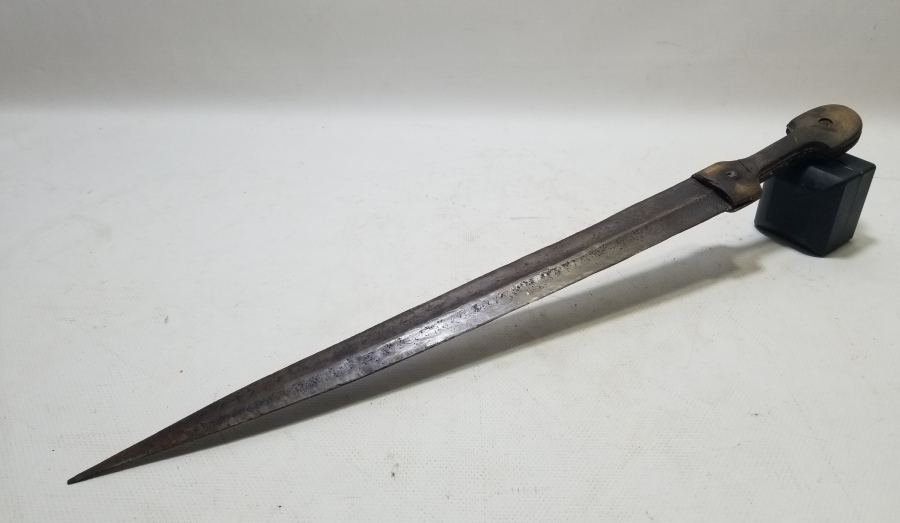 ALTIN ÇAKMA İŞÇİLİKLİ NADİR TİPTE OSMANLI DÖNEMİ ÇERKES KAMASI