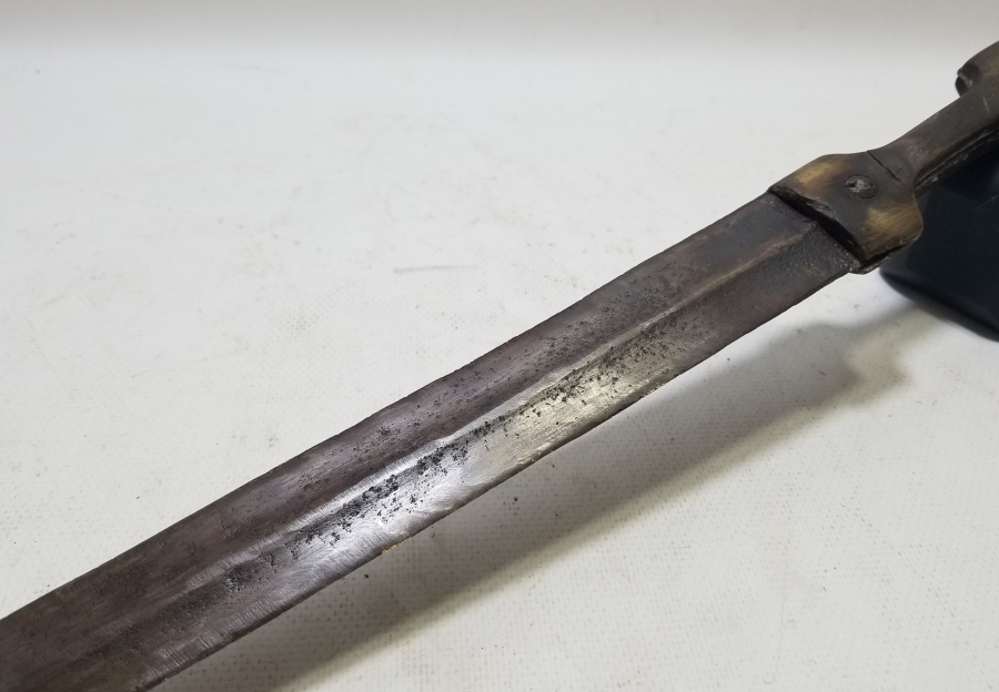 ALTIN ÇAKMA İŞÇİLİKLİ NADİR TİPTE OSMANLI DÖNEMİ ÇERKES KAMASI