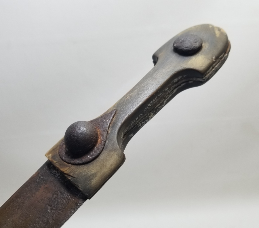 ALTIN ÇAKMA İŞÇİLİKLİ NADİR TİPTE OSMANLI DÖNEMİ ÇERKES KAMASI