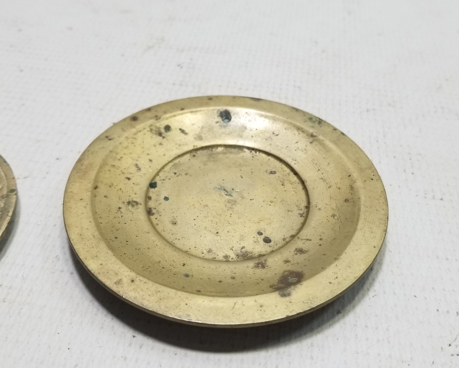 İKİ ADET ANTİKA İFTARİYELİK - HURMALIK