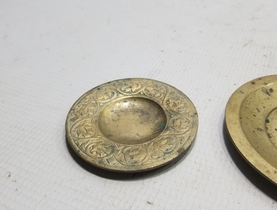 İKİ ADET ANTİKA İFTARİYELİK - HURMALIK