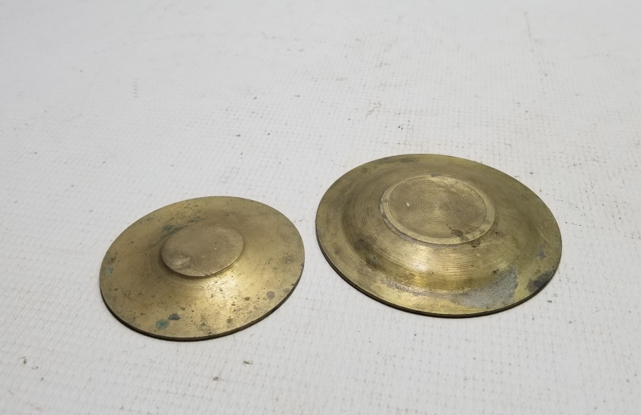 İKİ ADET ANTİKA İFTARİYELİK - HURMALIK