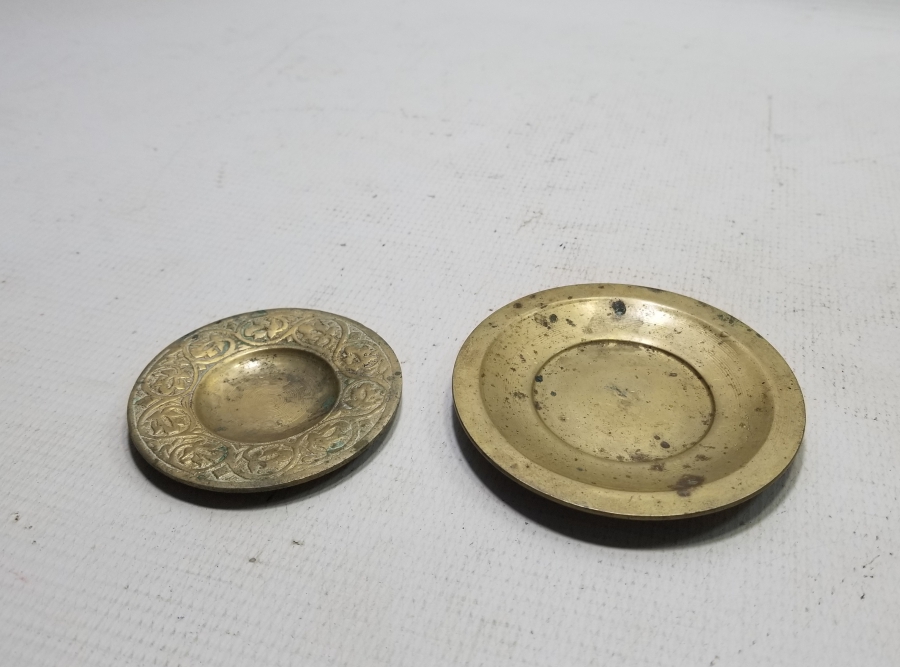 İKİ ADET ANTİKA İFTARİYELİK - HURMALIK