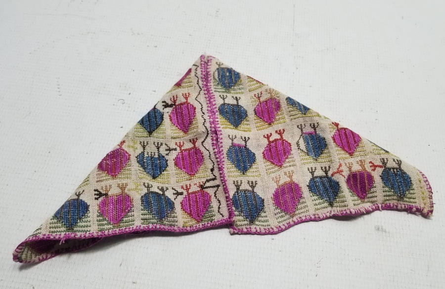 NADİR TİPTE NAR FİGÜRLÜ OSMANLI DÖNEMİ HESAP İŞİ KEMER YAĞLIĞI