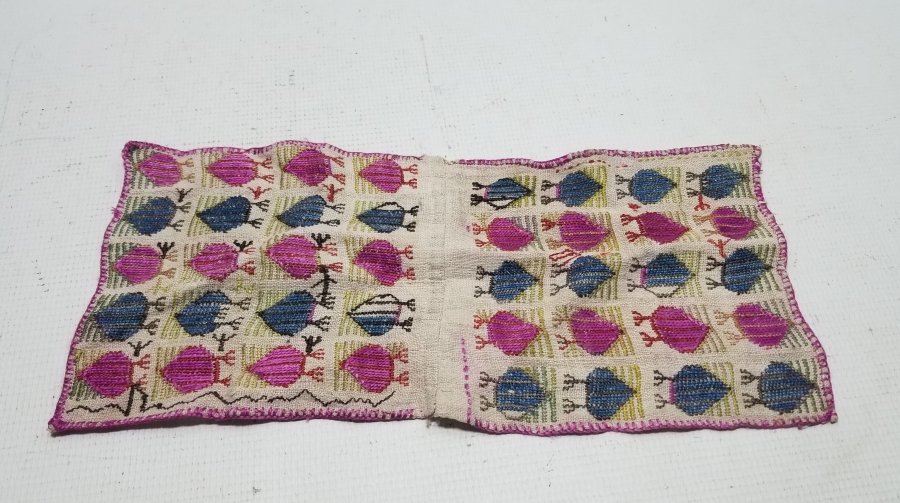 NADİR TİPTE NAR FİGÜRLÜ OSMANLI DÖNEMİ HESAP İŞİ KEMER YAĞLIĞI