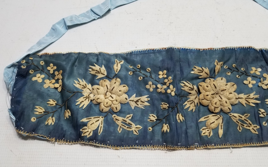 OSMANLI DÖNEMİ NADİR TİPTE İPEK PAPAZ KEMERİ