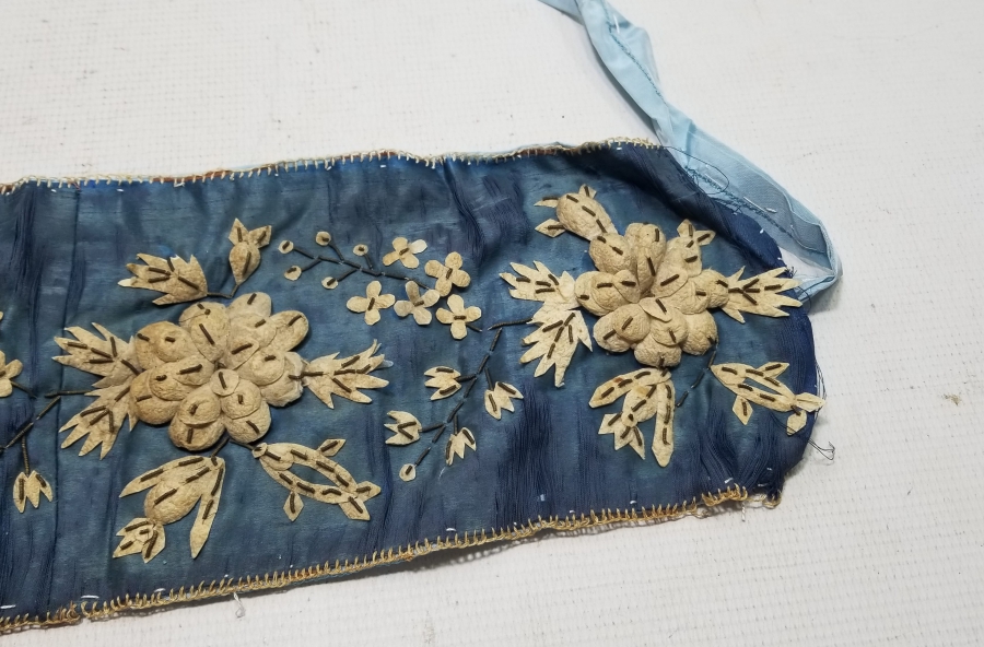 OSMANLI DÖNEMİ NADİR TİPTE İPEK PAPAZ KEMERİ