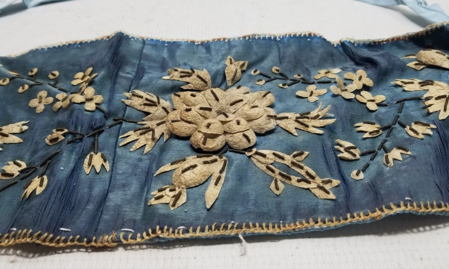 OSMANLI DÖNEMİ NADİR TİPTE İPEK PAPAZ KEMERİ