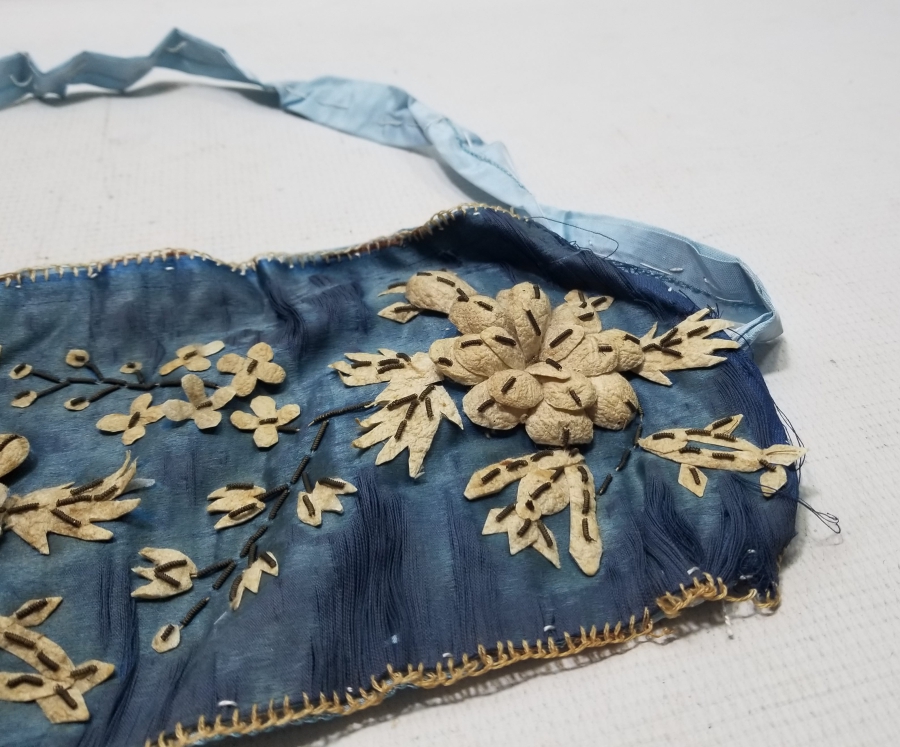 OSMANLI DÖNEMİ NADİR TİPTE İPEK PAPAZ KEMERİ