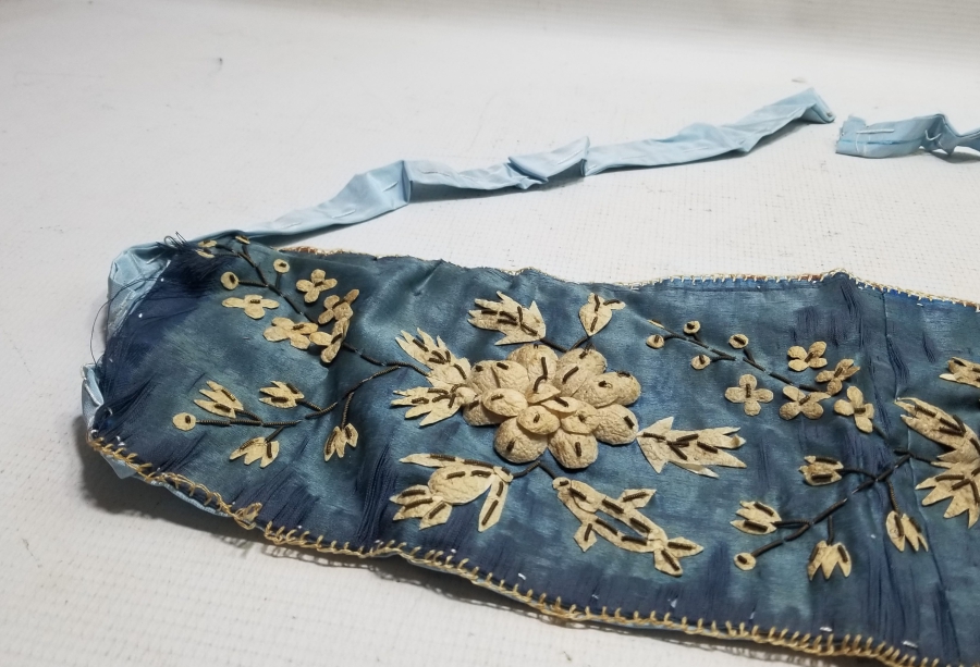 OSMANLI DÖNEMİ NADİR TİPTE İPEK PAPAZ KEMERİ