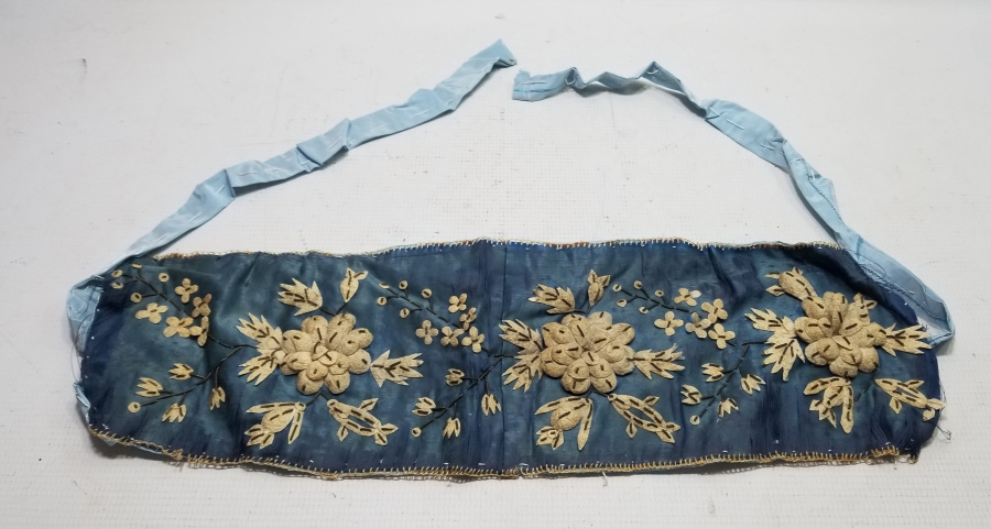 OSMANLI DÖNEMİ NADİR TİPTE İPEK PAPAZ KEMERİ