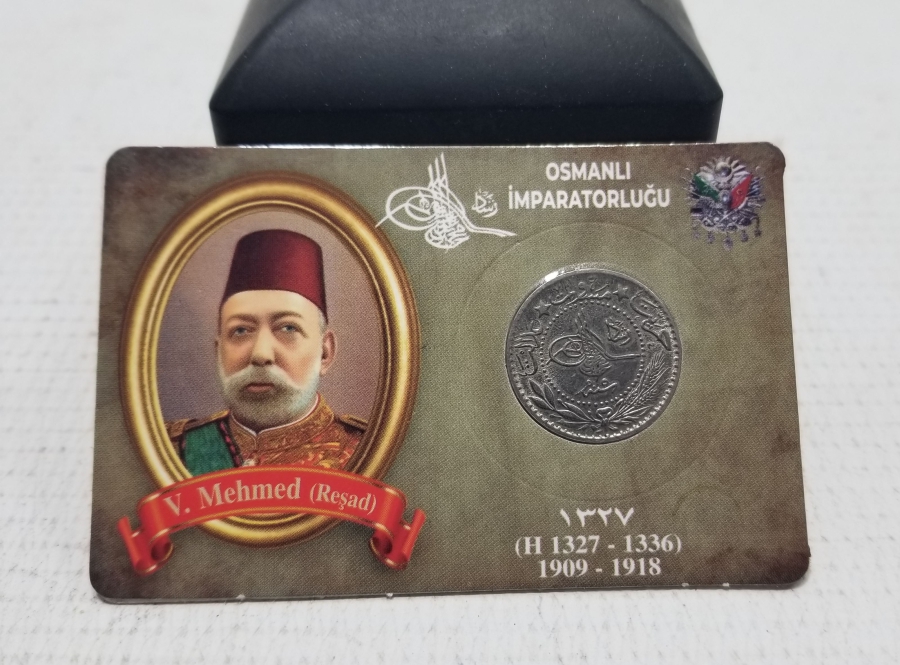 MEHMED REŞAD HAN DÖNEMİ KAPAMASINDA NİKEL 20 PARA
