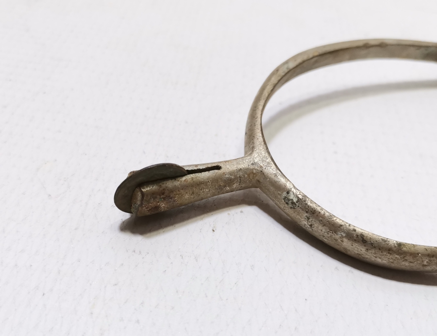 ORİJİNAL DERİ APLİĞİYLE 1. DÜNYA SAVAŞI DÖNEMİ OSMANLU SUBAY MAHMUZU