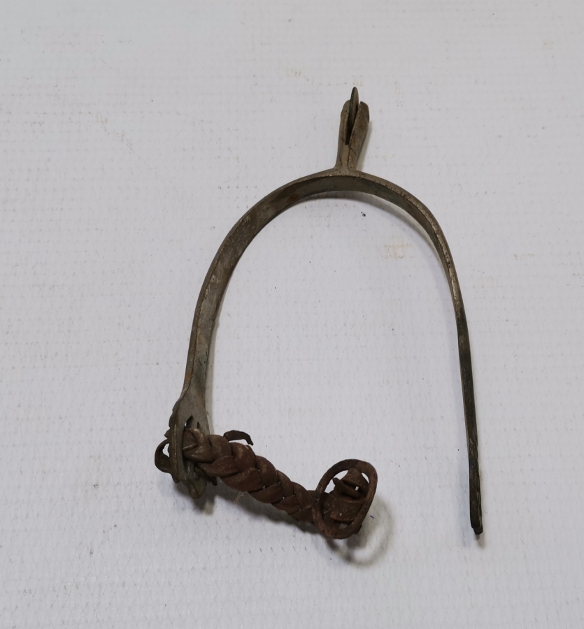 ORİJİNAL DERİ APLİĞİYLE 1. DÜNYA SAVAŞI DÖNEMİ OSMANLU SUBAY MAHMUZU