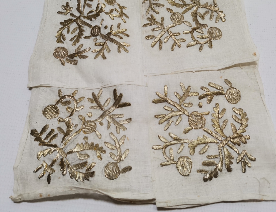 GÜMÜŞ SIRMA İŞÇİLİKLİ OSMANLI DÖNEMİ GELİN ÇEVRESİ