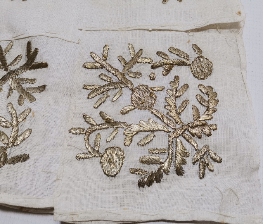 GÜMÜŞ SIRMA İŞÇİLİKLİ OSMANLI DÖNEMİ GELİN ÇEVRESİ