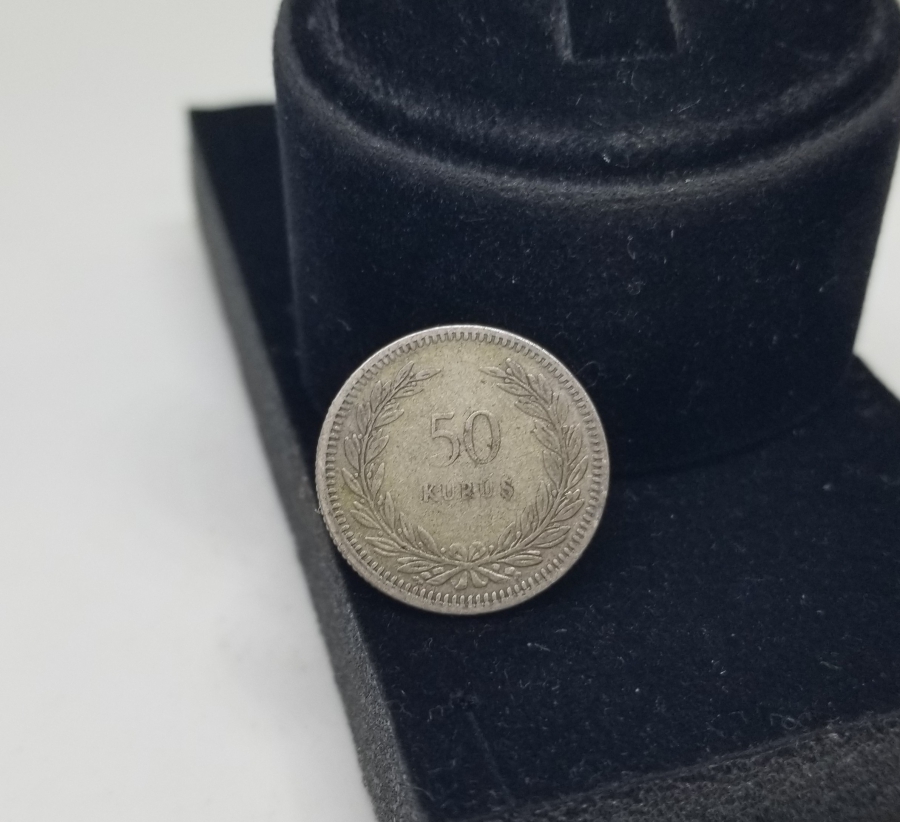 1947 YILI GÜMÜŞ 50 KURUŞ