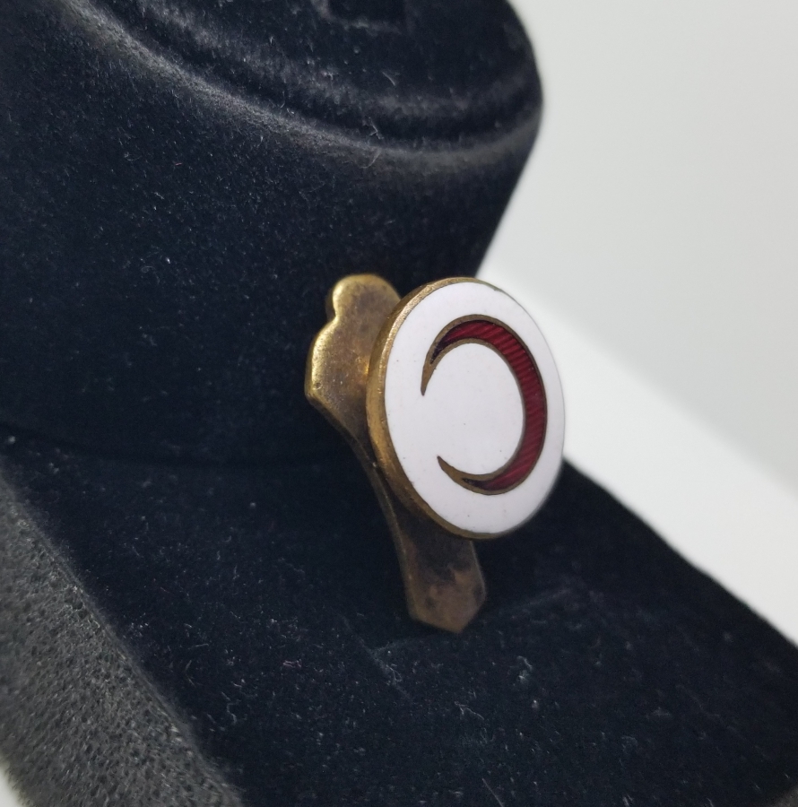 OSMANLI DÖNEMİ MİNELİ HİLAL-İ AHMER ROZET