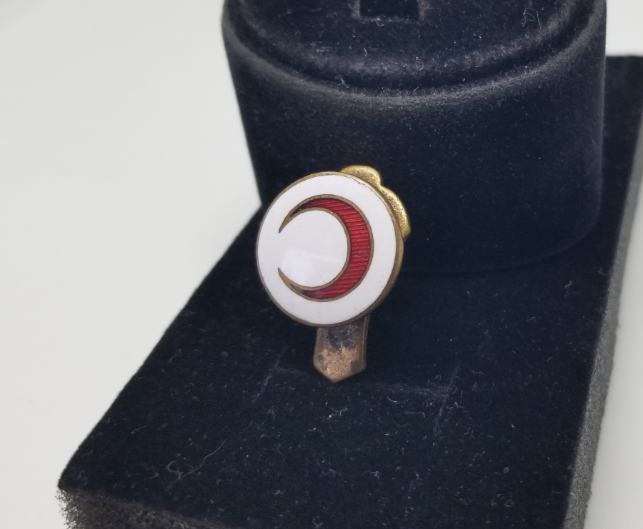 OSMANLI DÖNEMİ MİNELİ HİLAL-İ AHMER ROZET