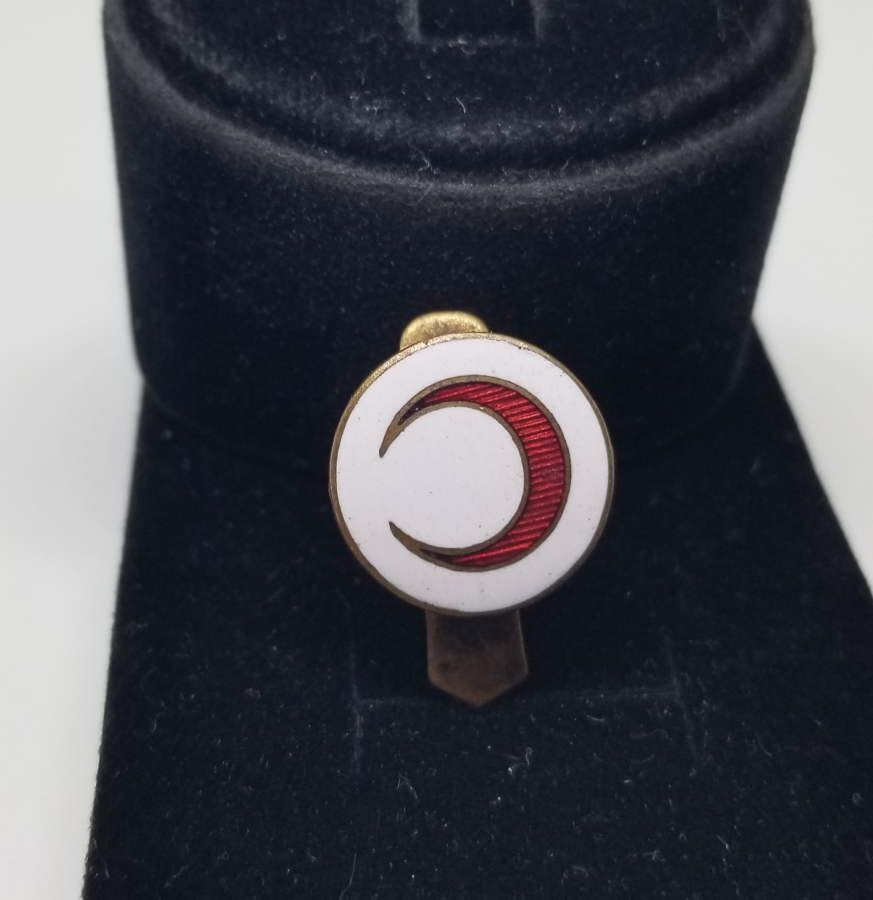 OSMANLI DÖNEMİ MİNELİ HİLAL-İ AHMER ROZET