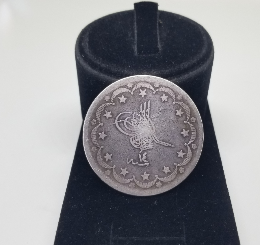 SULTAN ABDÜLAZİZ DÖNEMİ 1277/14 GÜMÜŞ 20 KURUŞ MECİDİYE PARA