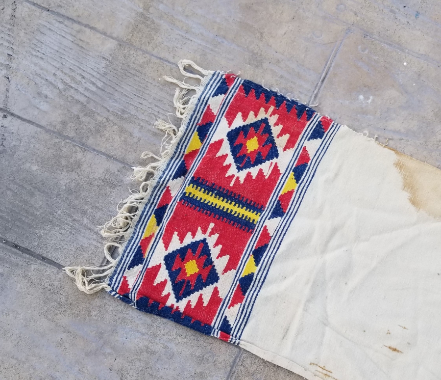 OSMANLI DÖNEMİ NADİR EL DOKUMA GELİN UÇKURU