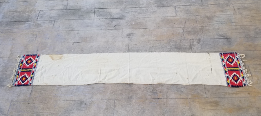 OSMANLI DÖNEMİ NADİR EL DOKUMA GELİN UÇKURU