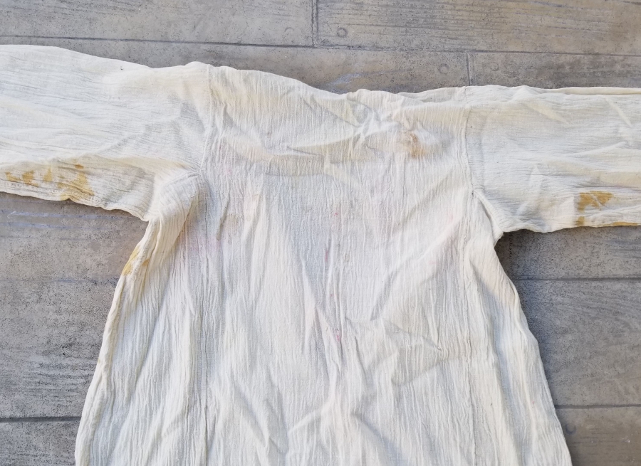 YAKASI VE KOLLARI İĞNE OYA İŞÇİLİKLİ OSMANLI DÖNEMİ İPEKLİ İÇLİK