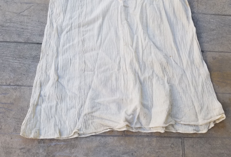 YAKASI VE KOLLARI İĞNE OYA İŞÇİLİKLİ OSMANLI DÖNEMİ İPEKLİ İÇLİK